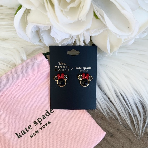 Disney x Kate Spade Minnie Mouse Earrings - Picture 2 of 4